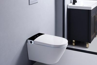 Automatic mounted intelligent wall hung toilet (2)