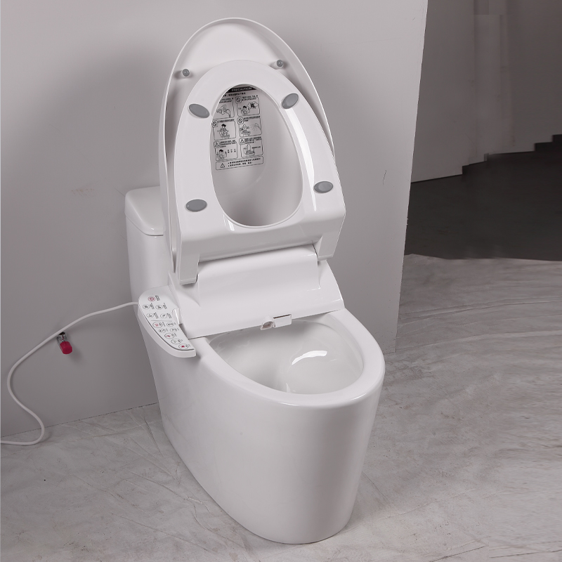 Battery operated black color toilet seat