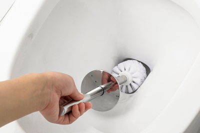 Fast bathroom cleaning plastic toilet brush (1)