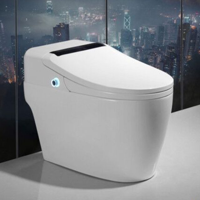 Intelligent auto washing cleaning smart toilet (3)