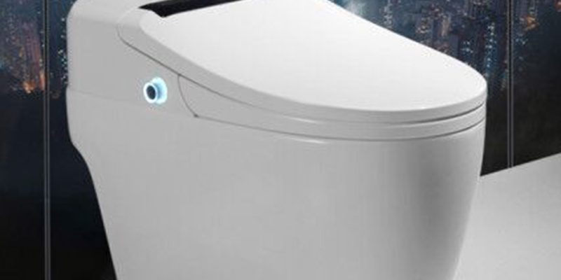 Intelligent auto washing cleaning smart toilet (3)