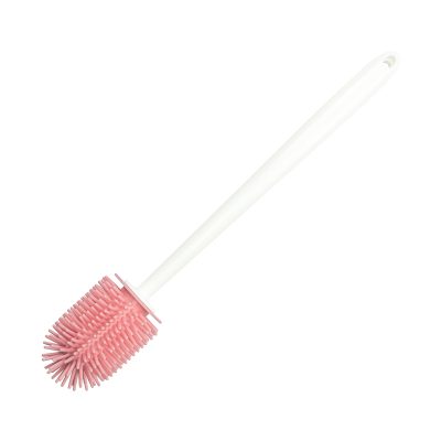 Light grey silicone rubber toilet brush (1)