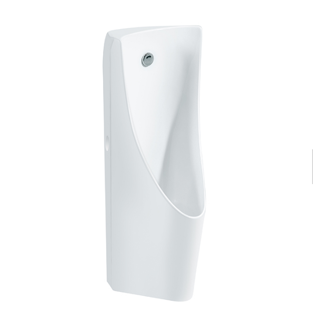 Pedestal corner ceramic men urinal for bathroom