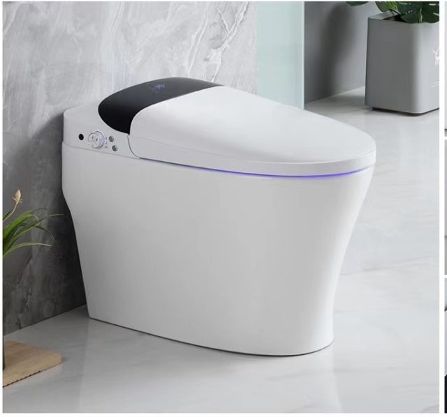Seat flip integrated automatic intelligent smart toilet (2)