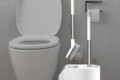 Silicon toilet brush with two head (1)