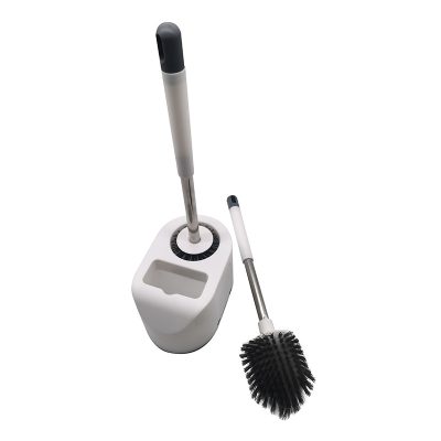 Silicon toilet brush with two head (3)