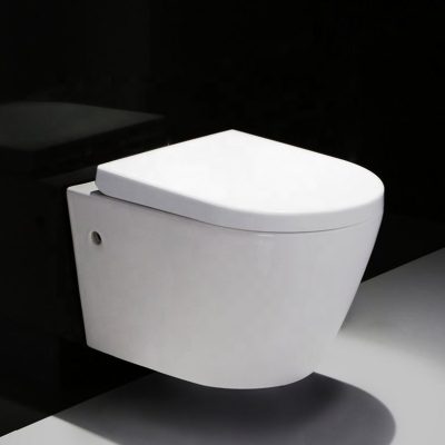 Two piece flush pipe wall hanging toilet (4)