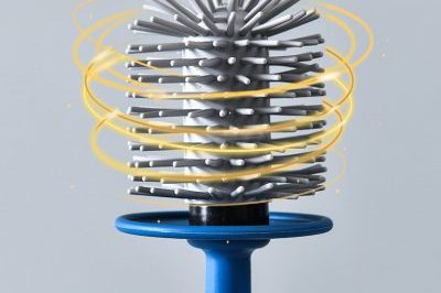 Wall mounted toilet brush and plunger (6)