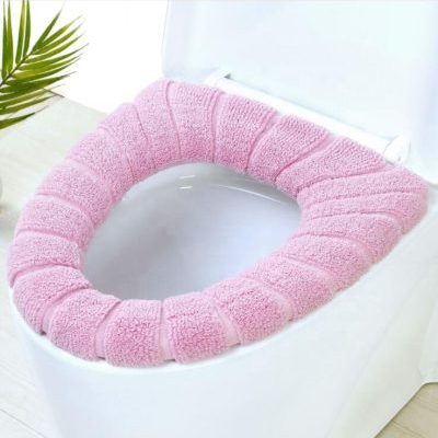 Wholesale thicker bathroom stretchable seat cover mat (1)